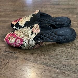 Birdies Slides The Phoebe Floral Jacquard size 6.5